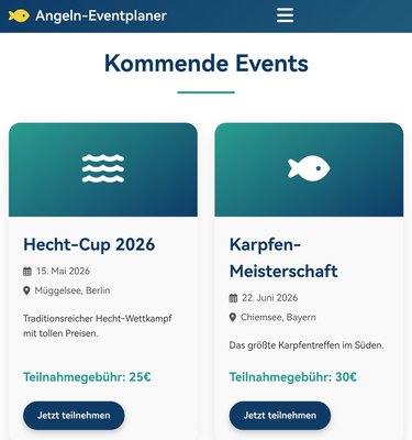 Angelwettbewerb – Plattform für Angelwettbewerbe